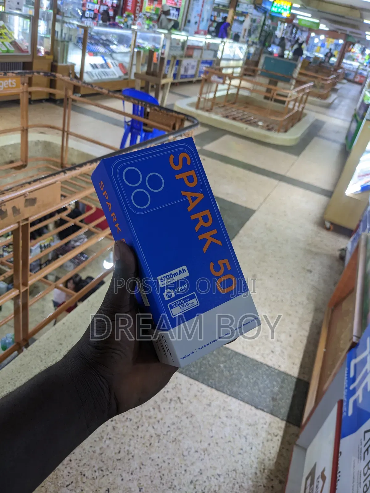 New Tecno Spark 50 128 GB Black