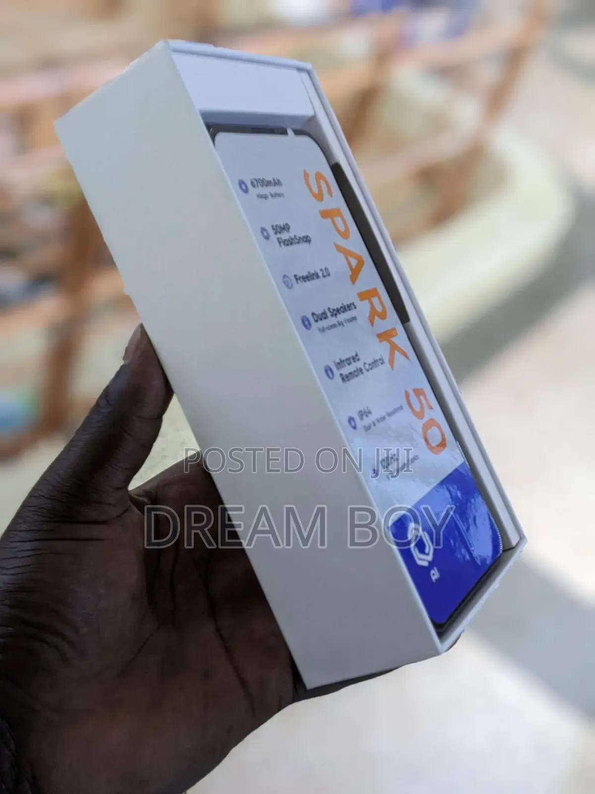 New Tecno Spark 50 128 GB Black
