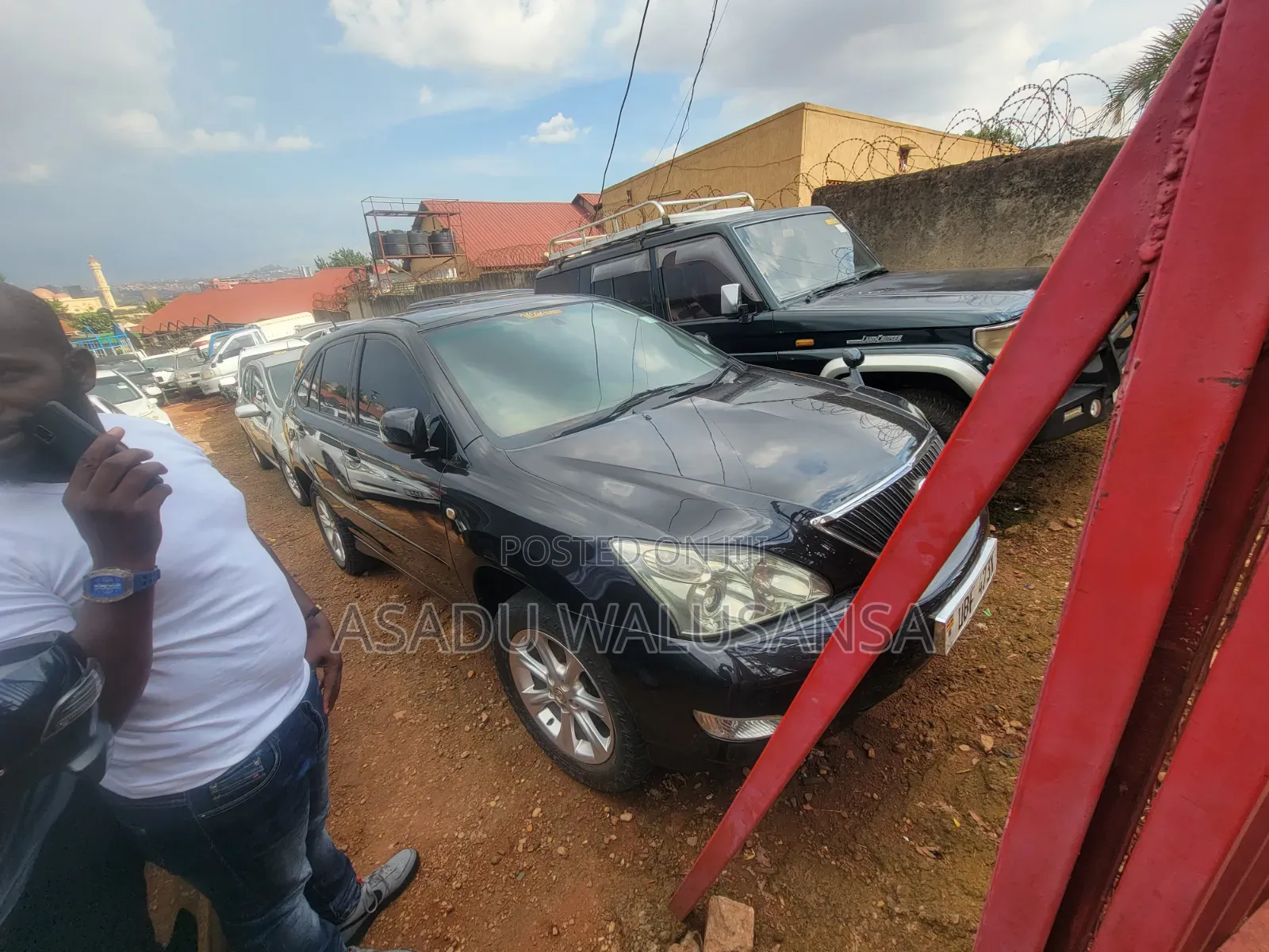 Toyota Harrier 2008 Black