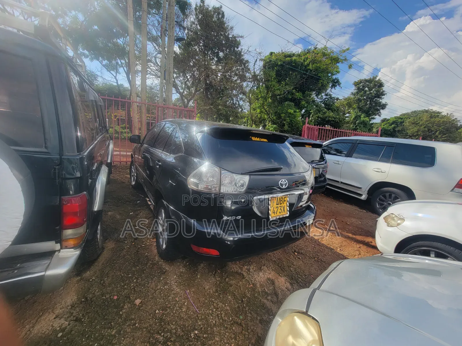 Toyota Harrier 2008 Black