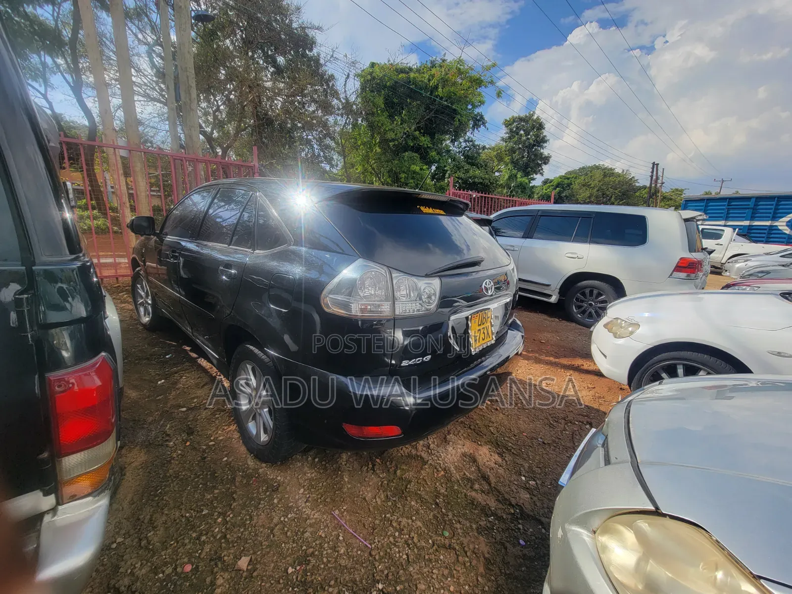 Toyota Harrier 2008 Black