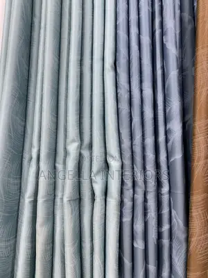 Gray Curtains Per Meter