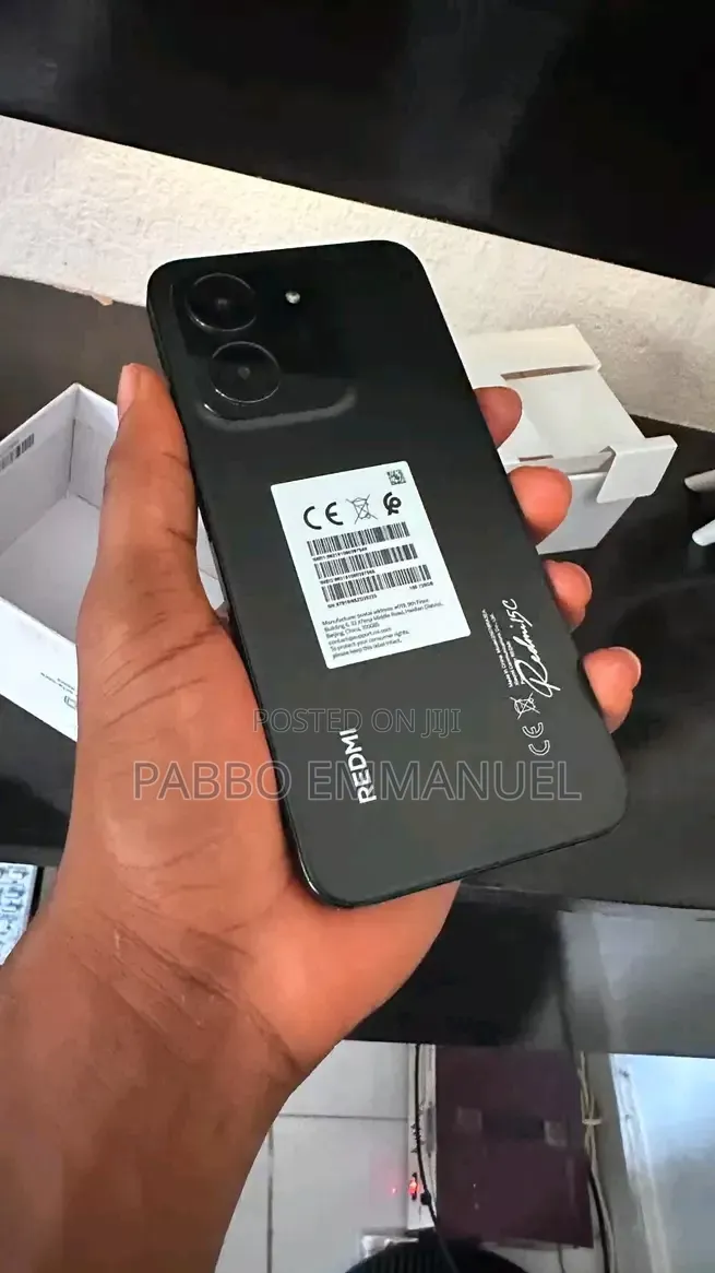 New Xiaomi Redmi 15C 4G 256 GB Black