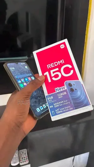 New Xiaomi Redmi 15C 4G 256 GB Black