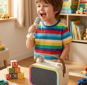 Green Lion Pico Kids Karaoke Speaker With Dual Microphones