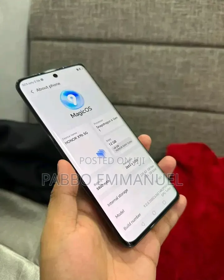 New Honor X9c 256 GB Black