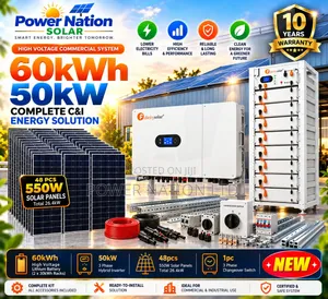 60kwh & 50kva 48v 3phase Massive Clean Energy Solar System Full Kit