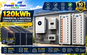 120kwh Massive Clean Energy Hybrid Lithium Solar System Full Kit