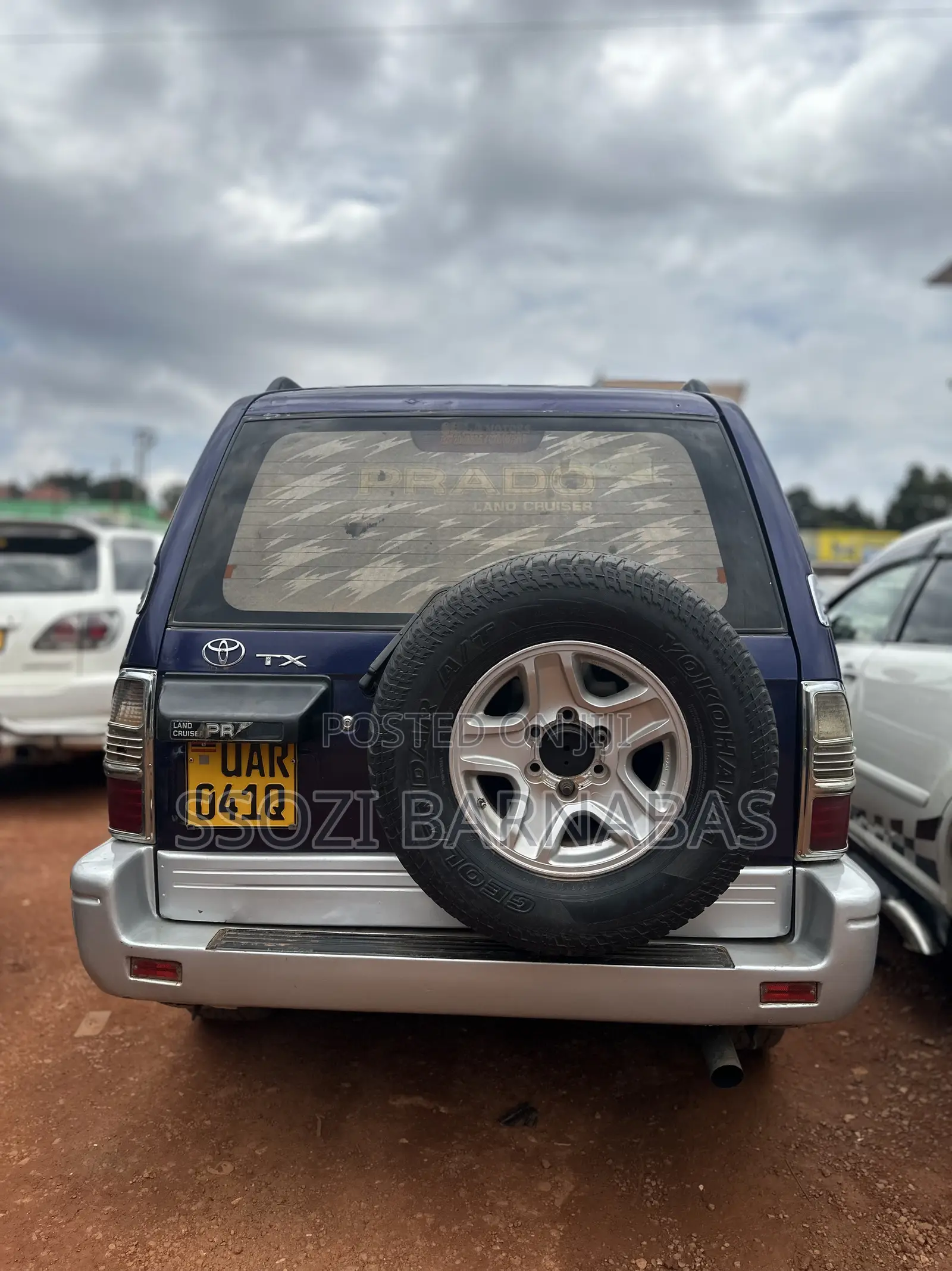 Toyota Land Cruiser Prado 1997 Blue