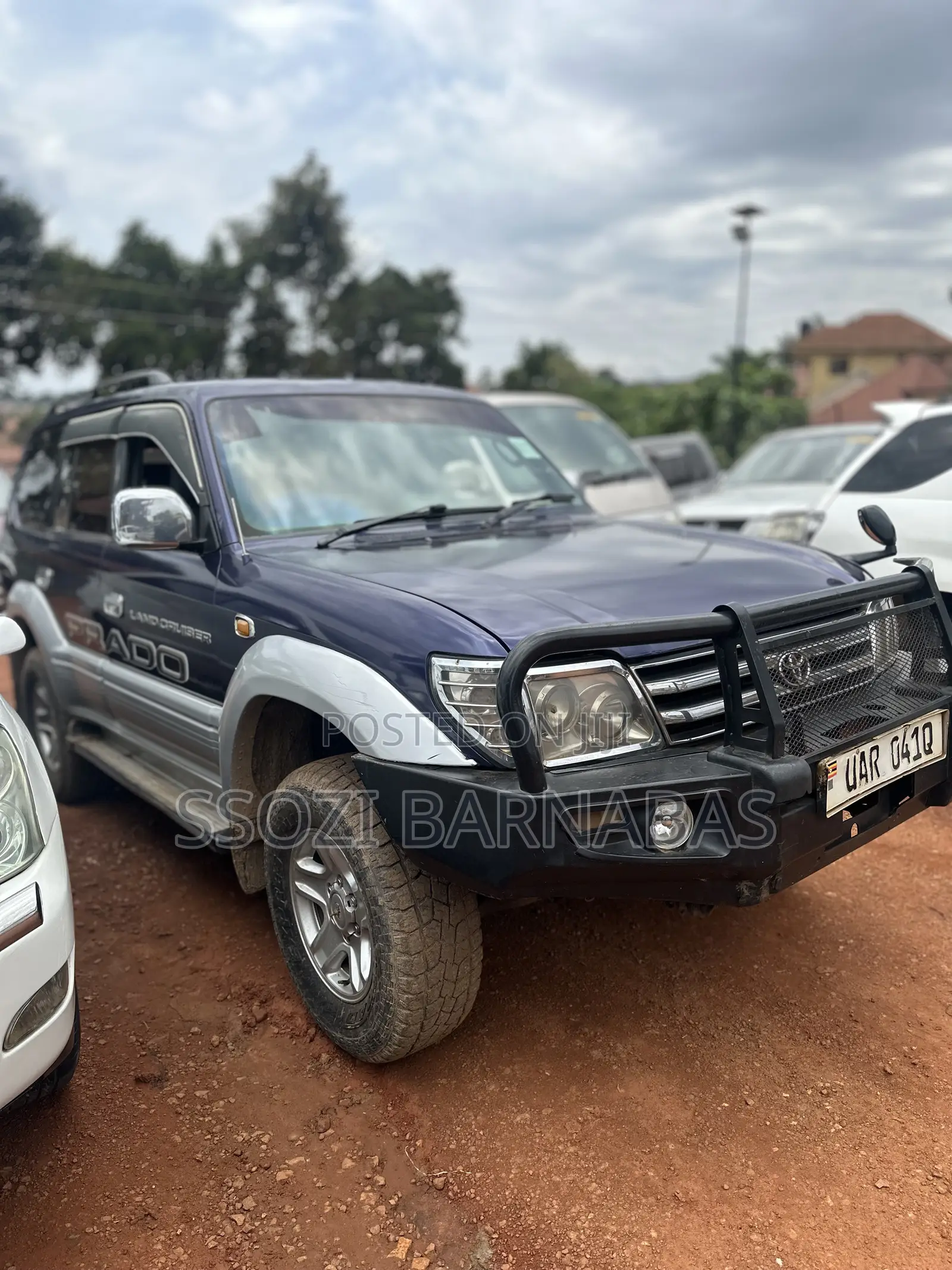 Toyota Land Cruiser Prado 1997 Blue