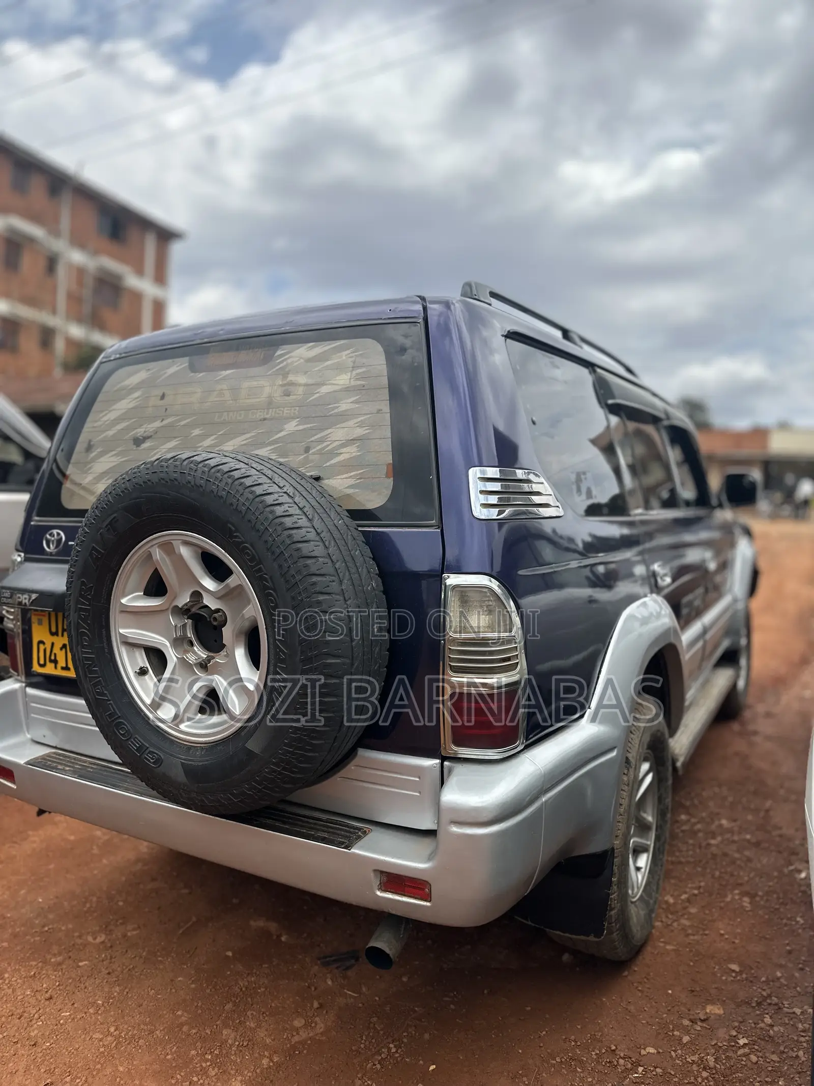 Toyota Land Cruiser Prado 1997 Blue