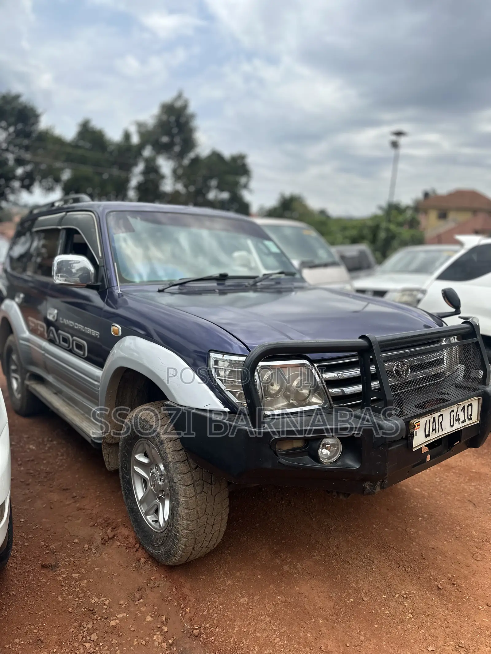 Toyota Land Cruiser Prado 1997 Blue