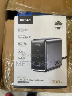 300W UGREEN Nexode 5-Port GaN Desktop Fast Charger