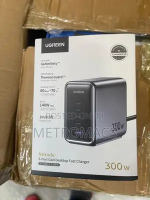 300W UGREEN Nexode 5-Port GaN Desktop Fast Charger