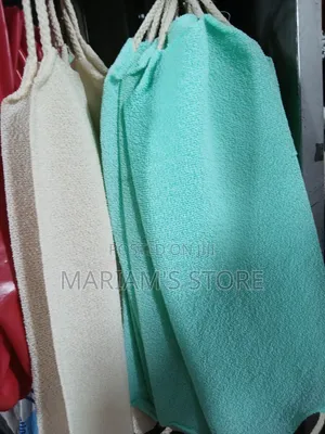 Stretchable Exfoliating Back Scrubber / Nylon Bath Wash Towel