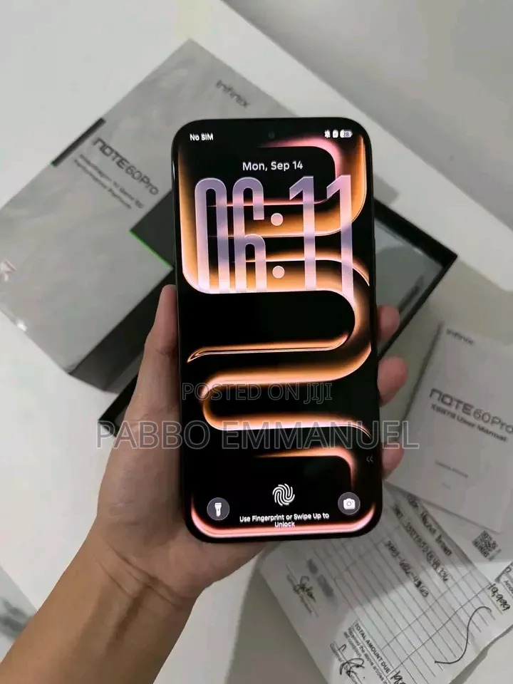 New Infinix Note 60 Pro 256 GB Bronze