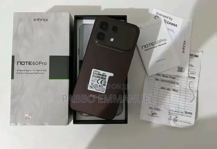 New Infinix Note 60 Pro 256 GB Bronze