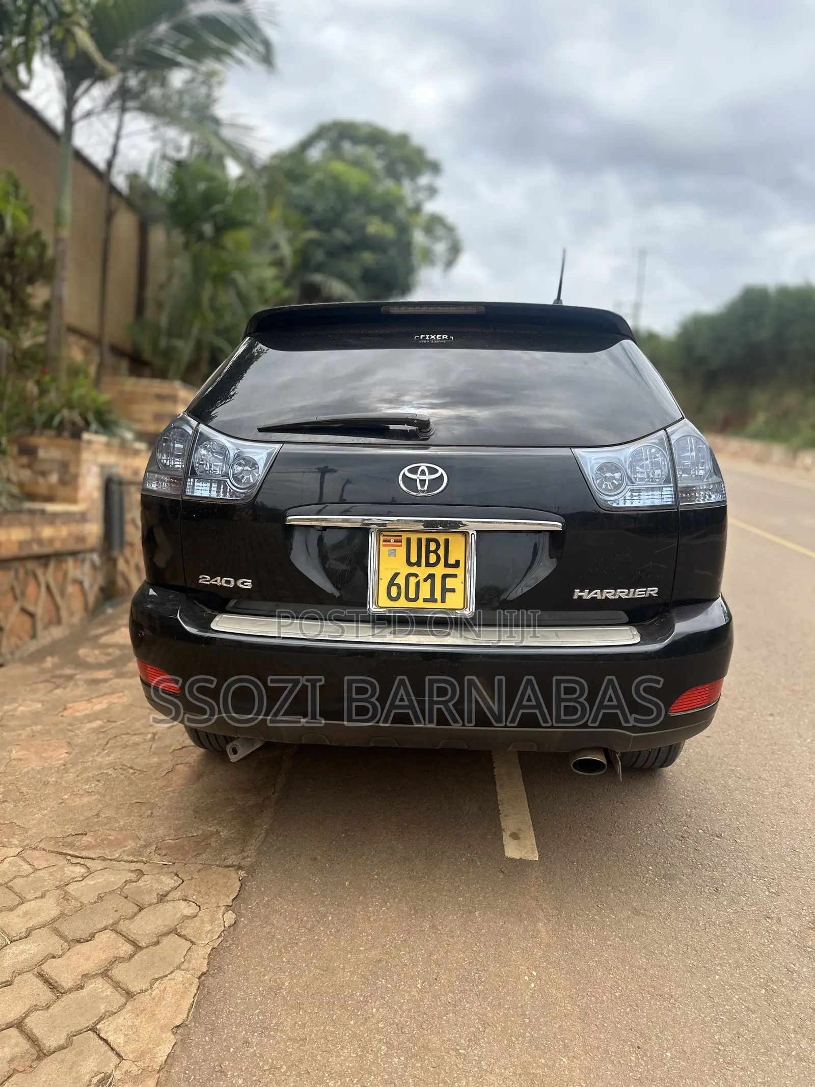 Toyota Harrier 2008 Black