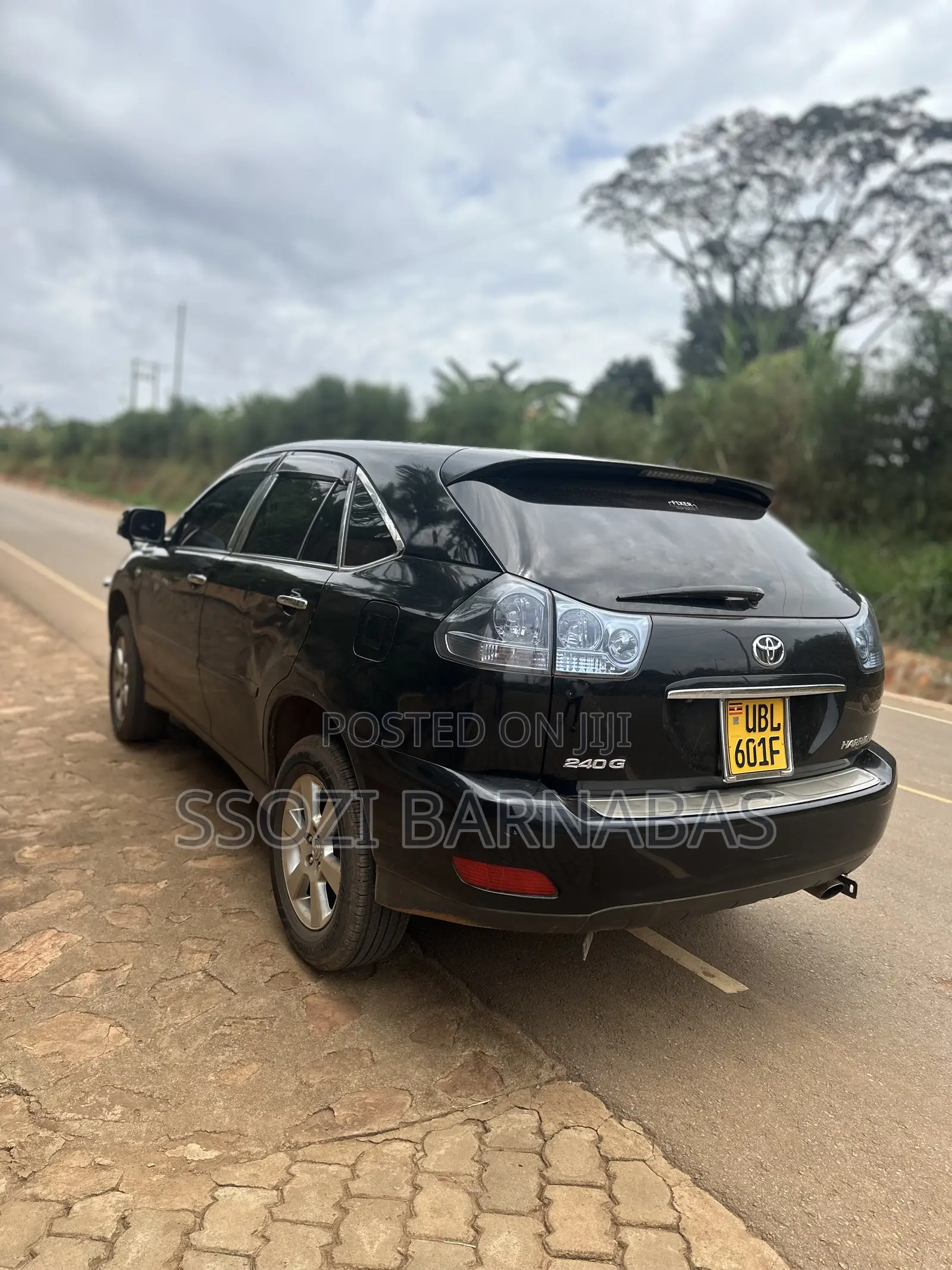 Toyota Harrier 2008 Black