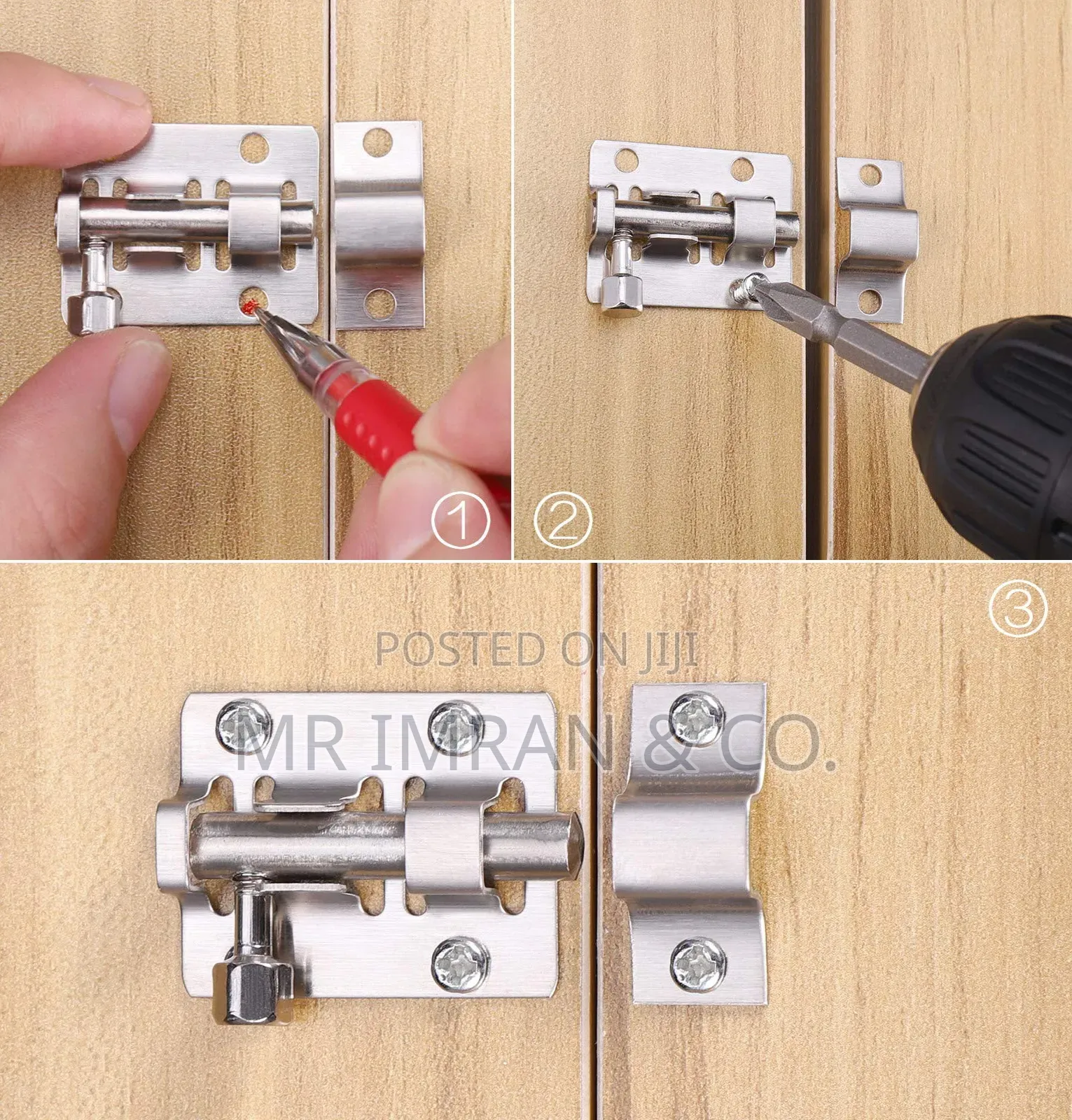 Stainless Steel Barrel Bolts