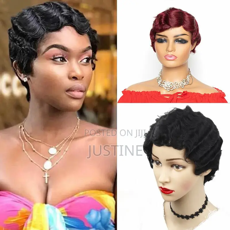 Wavy Pixel Wigs