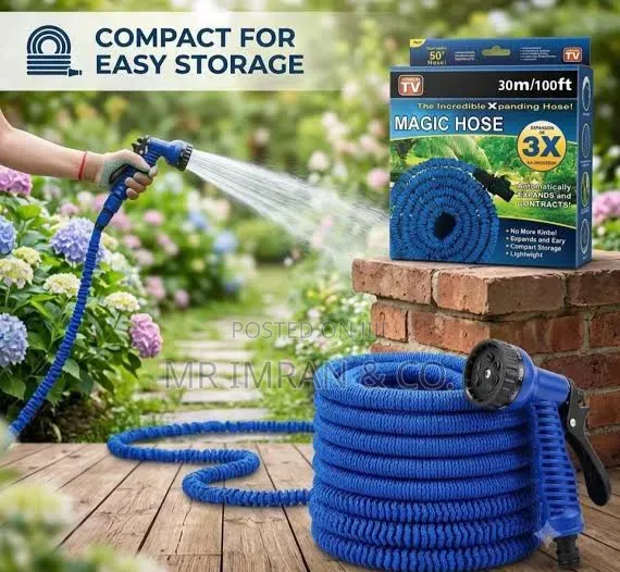 30m Expandable Garden Hose Pipe