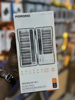 Porodo Techfix 97in1 Electric Screwdriver Kit