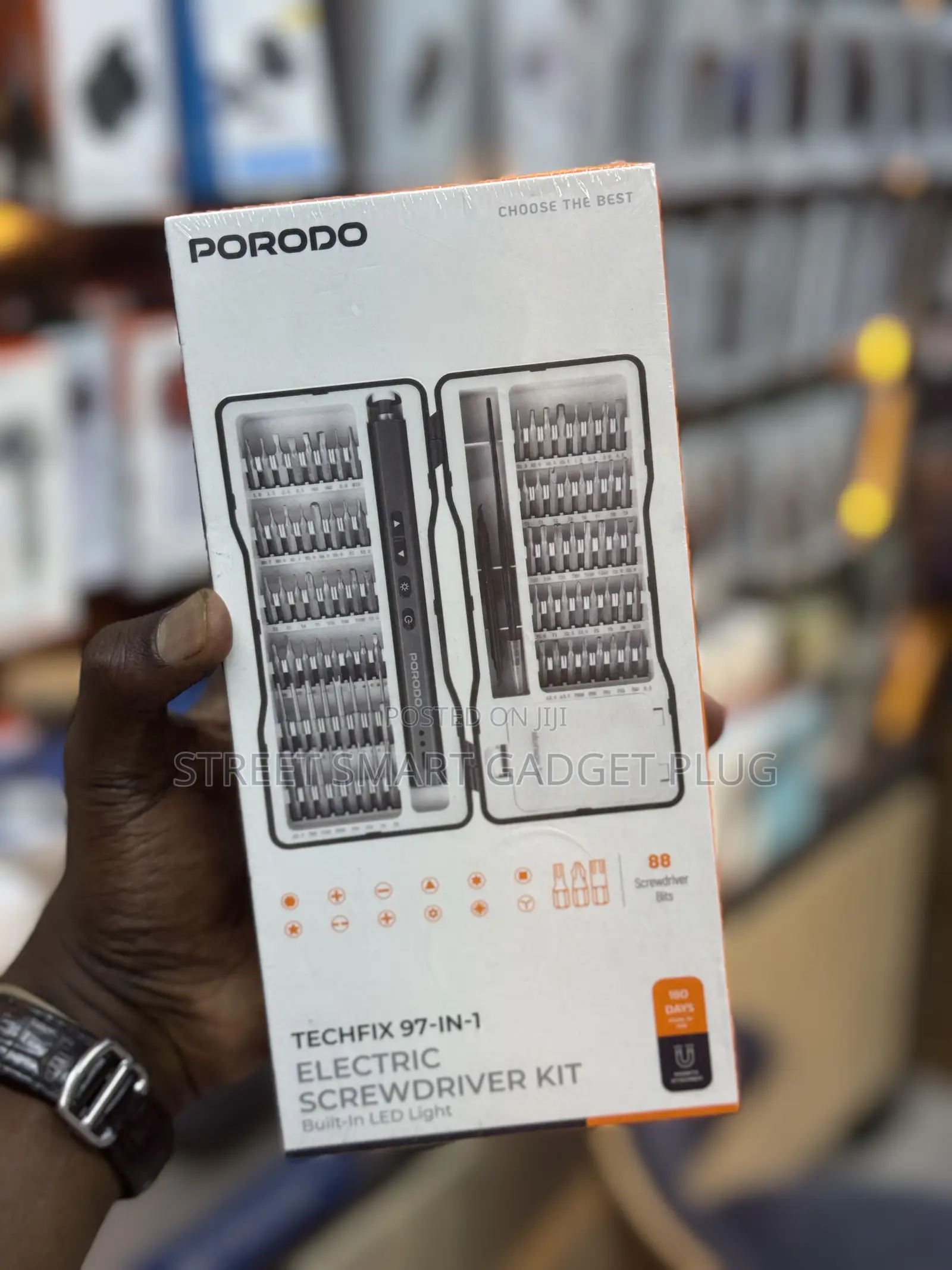 Porodo Techfix 97in1 Electric Screwdriver Kit