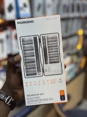 Porodo Techfix 97in1 Electric Screwdriver Kit