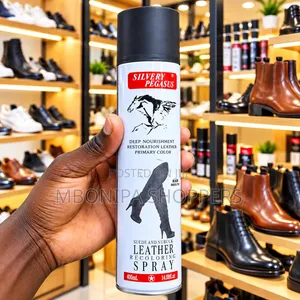 Silvery Pegasus Leather Suede Cleaners Recoloring Spray – 400ml