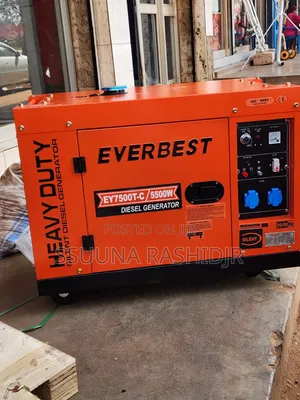 Heavy Duty Silent Diesel Generator 5.5kva