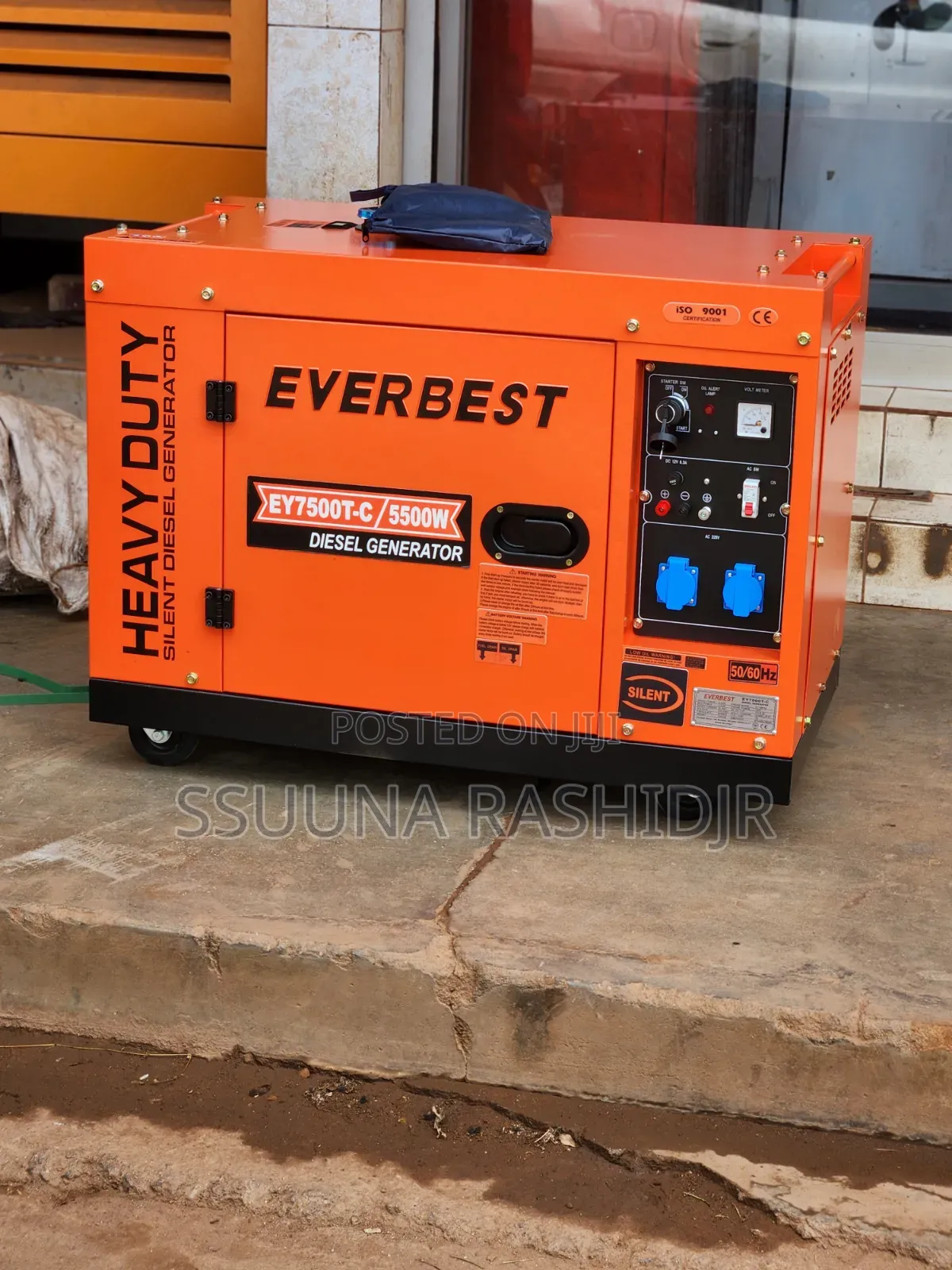 Heavy Duty Silent Diesel Generator 5.5kva