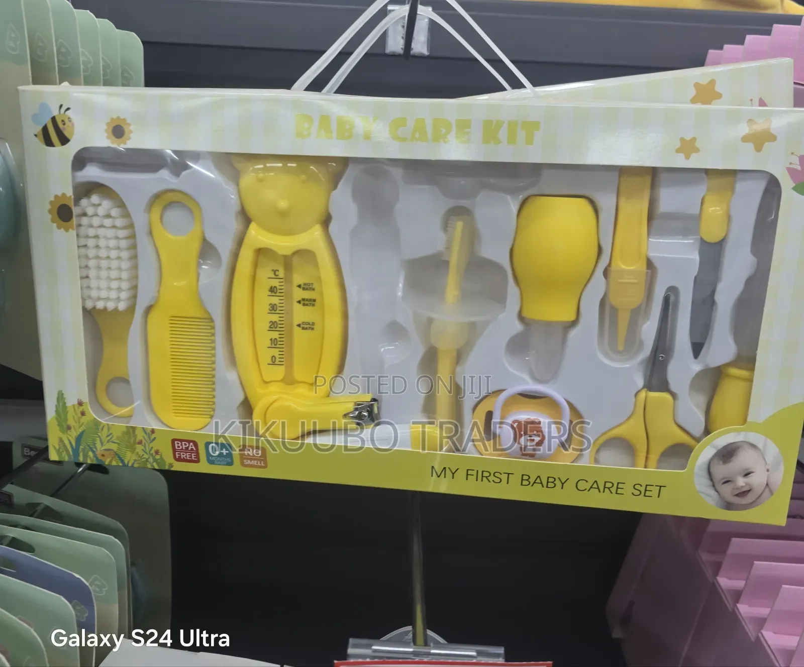 10-Piece "My First Baby Care Set" Grooming and Healthcare Kit