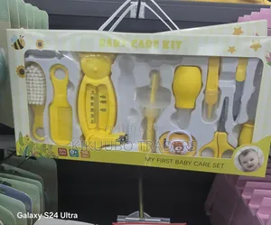 10-Piece "My First Baby Care Set" Grooming and Healthcare Kit