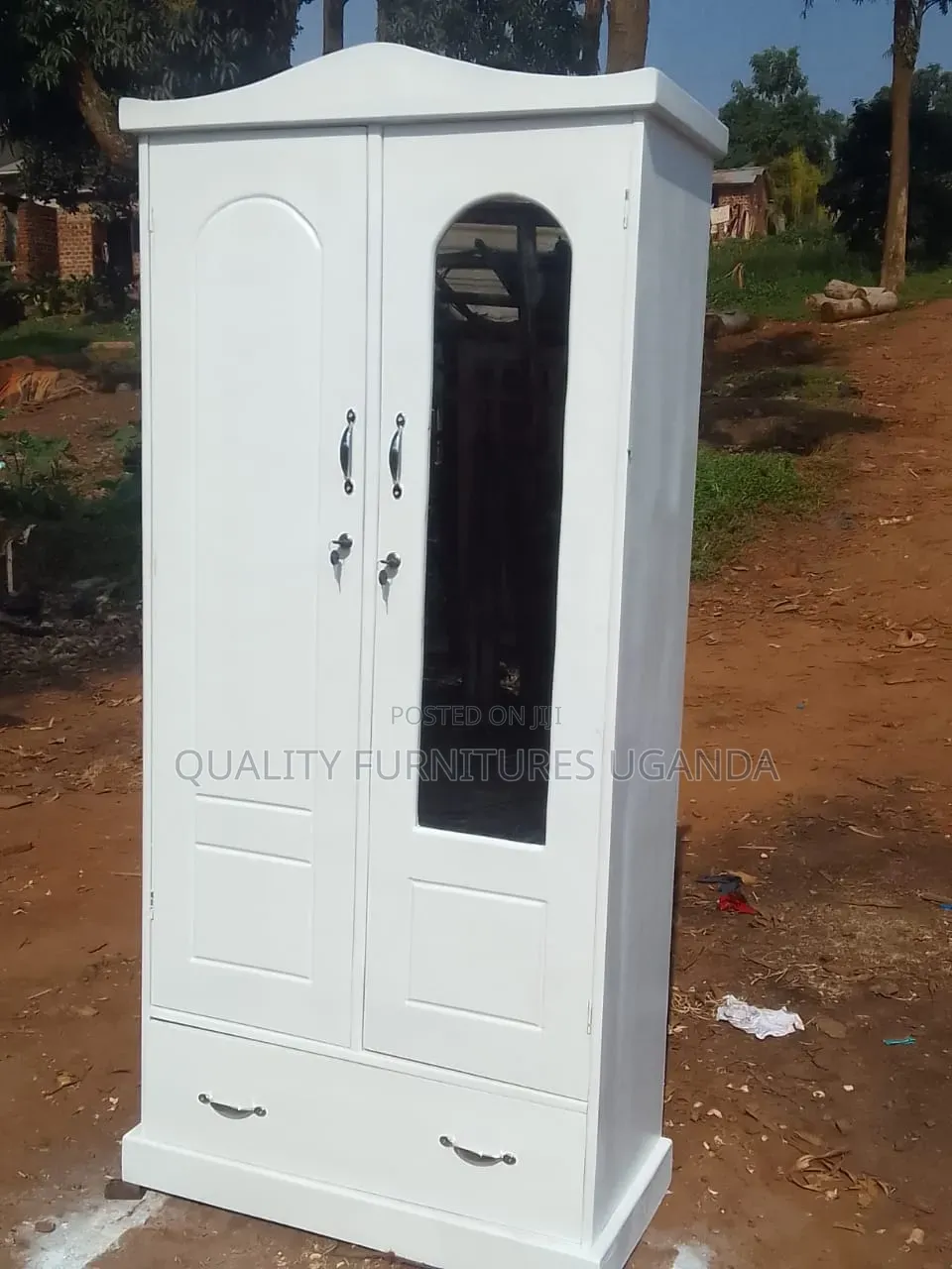 3x6 Wardrobe in White Color