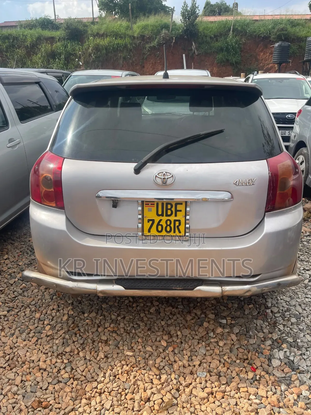 Toyota Allex 2004 Silver