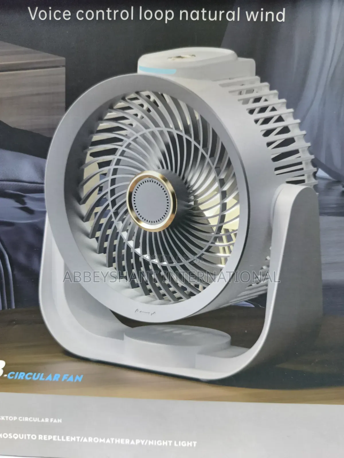 Tabletop Fan Rechargeable Table Fan