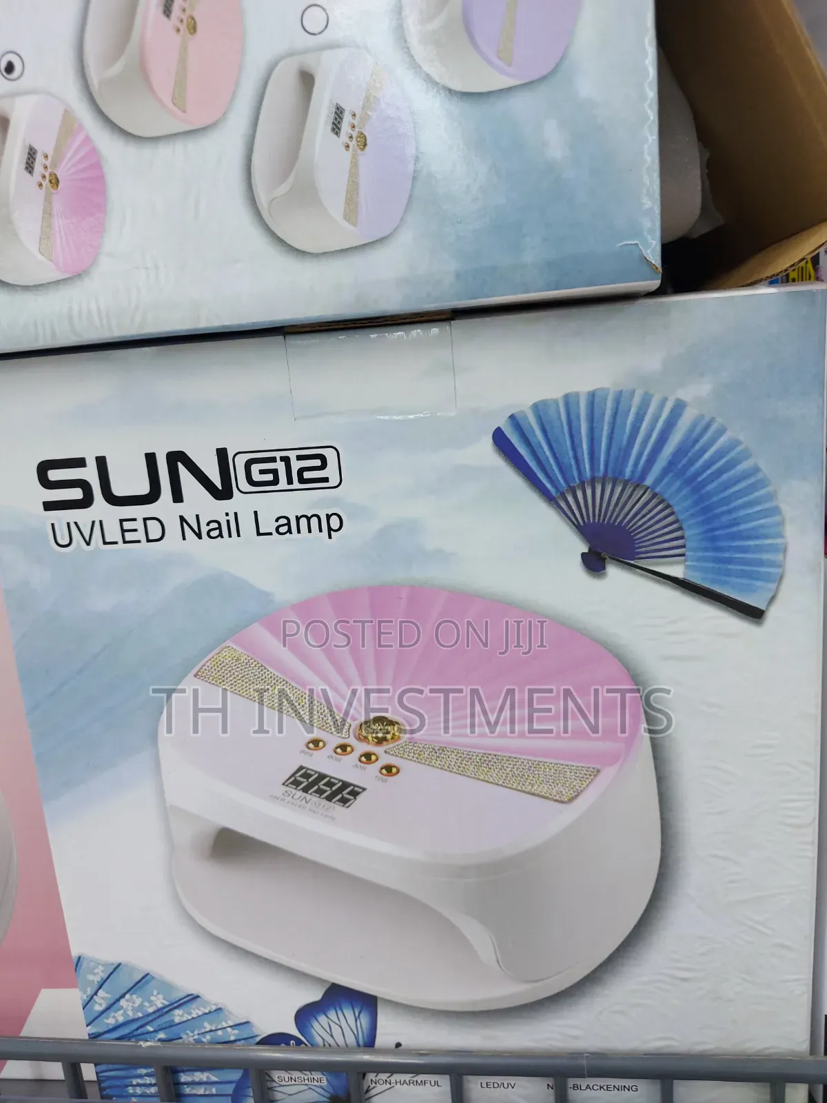 SUN G12 Gradient Color Diamond Nail Lamp Machine Pulg in 288W 45w