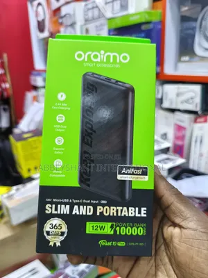 Oraimo Toast 10 Flash 10000mAh Power Bank