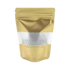 Pack of 50 Ziplock Bags, for Dry Foods and Vacuum Sealing