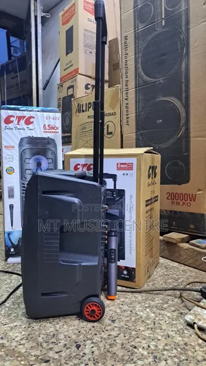 8 Inch Rechargeable Speaker Amplified Speaker With Microphone