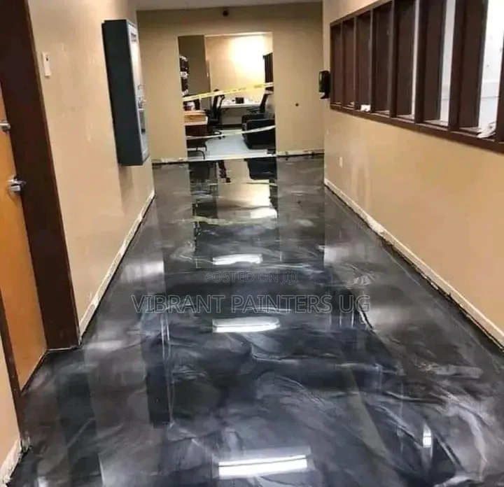 Epoxy Floor Painting & Walls