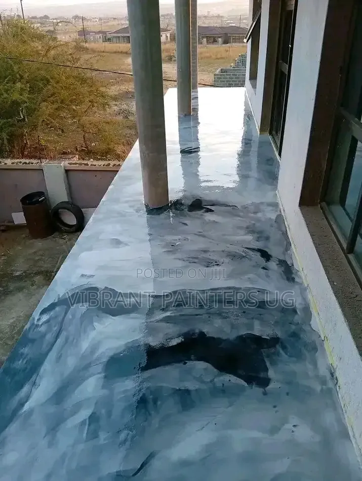 Epoxy Floor Painting & Walls