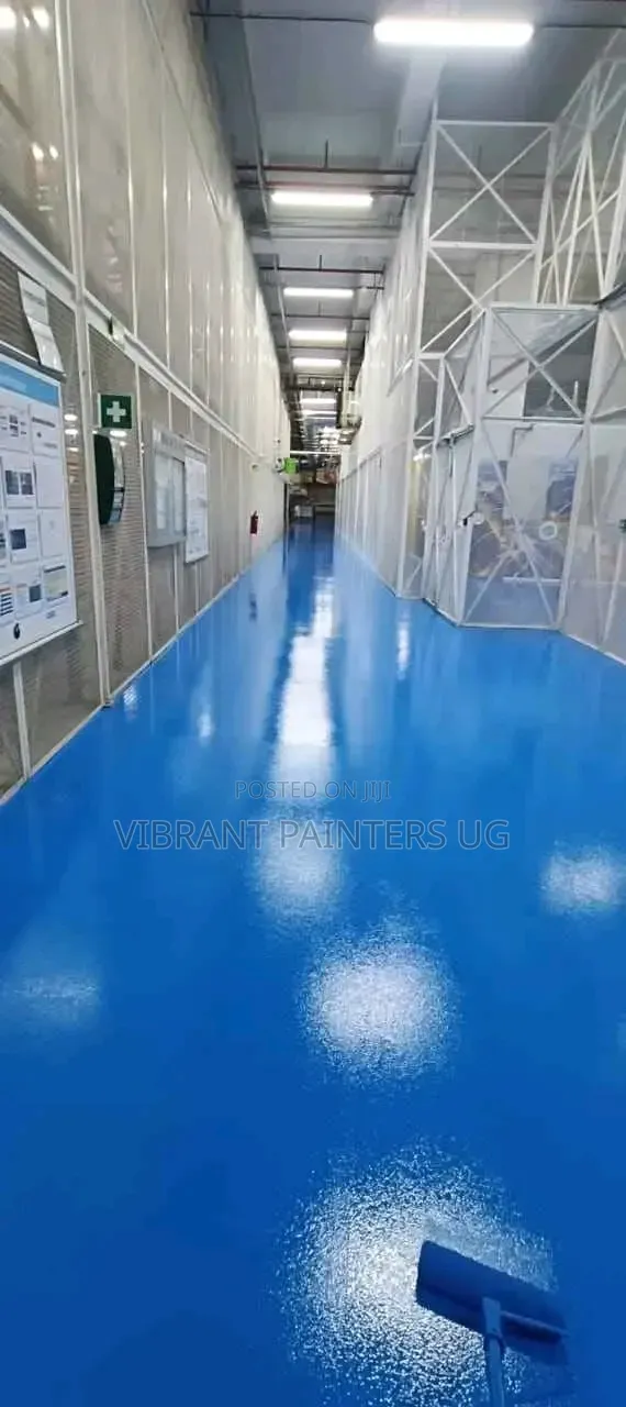 Epoxy Floor Painting & Walls