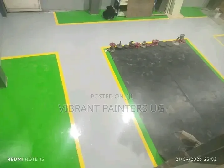 Epoxy Floor Painting & Walls