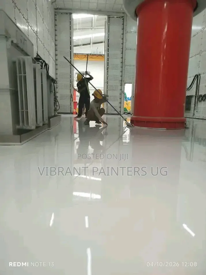 Epoxy Floor Painting & Walls