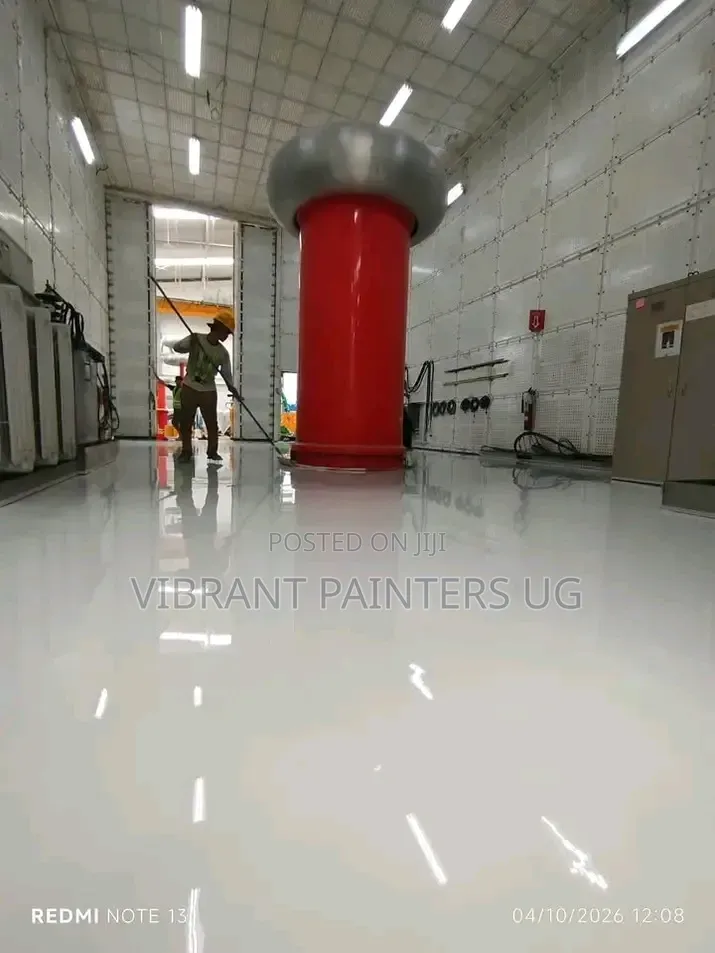 Epoxy Floor Painting & Walls
