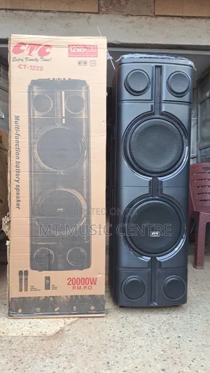 CTC 1228 Rechargeable Amplified Speaker