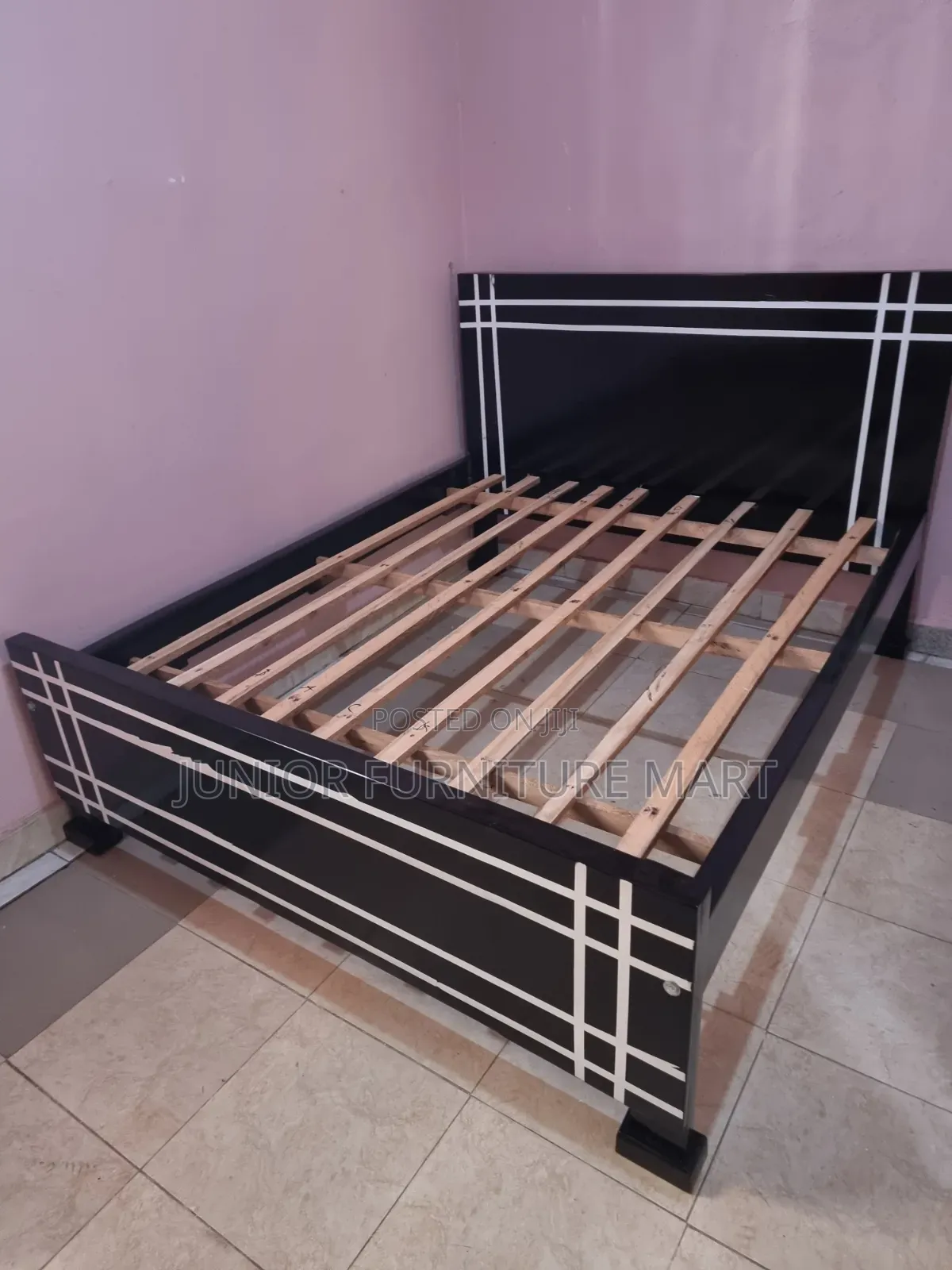 Modern Hardwood Bed
