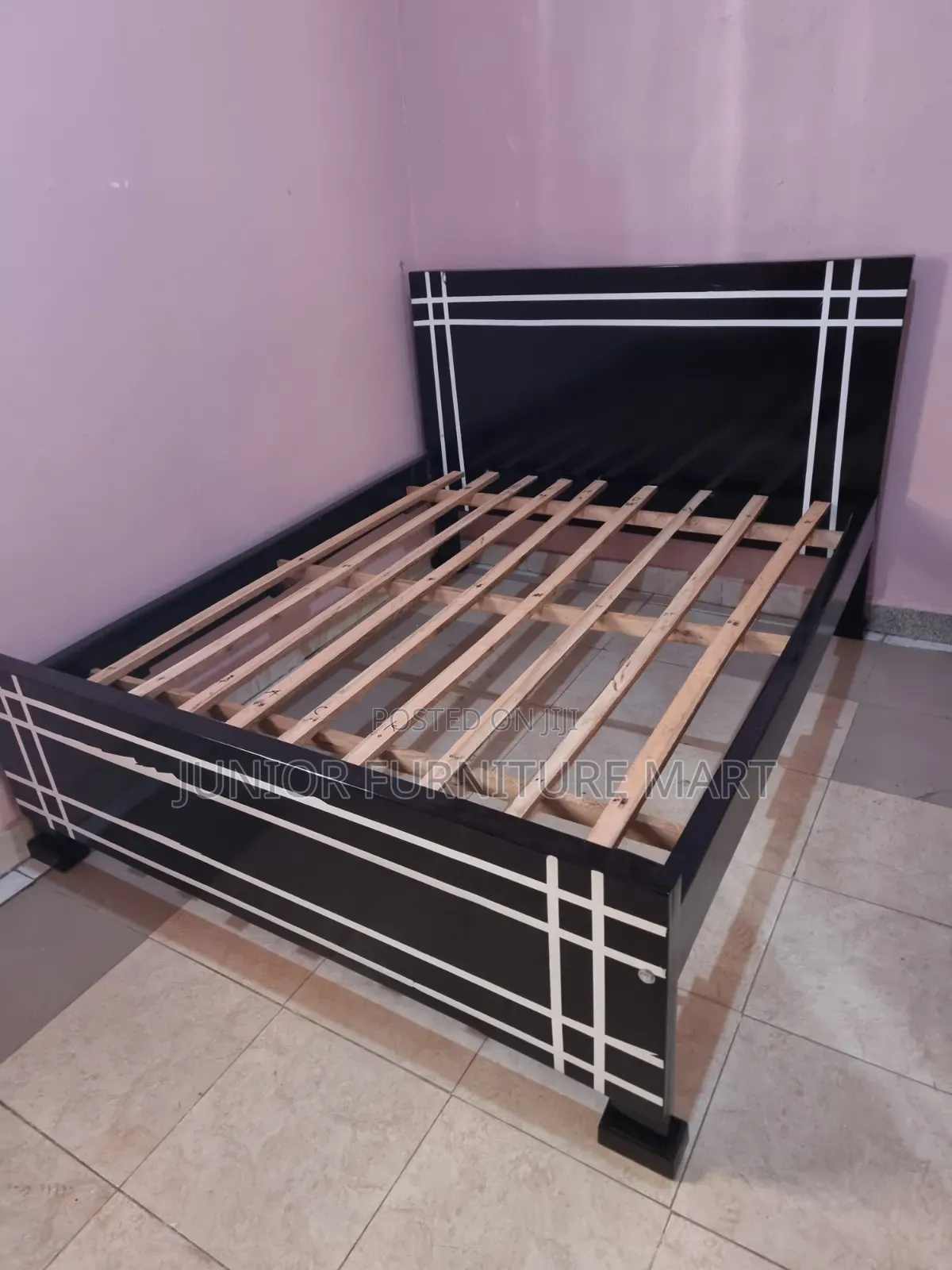 Modern Hardwood Bed
